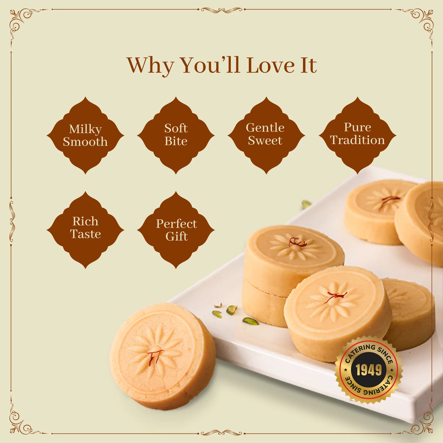 Shree Vaishnavi Sweets' Doodh Peda