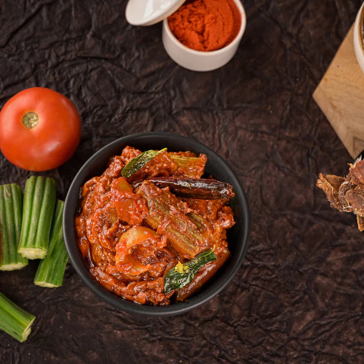Vellanki Drumstick Tomato Pickle