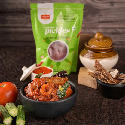 Vellanki Drumstick Tomato Pickle