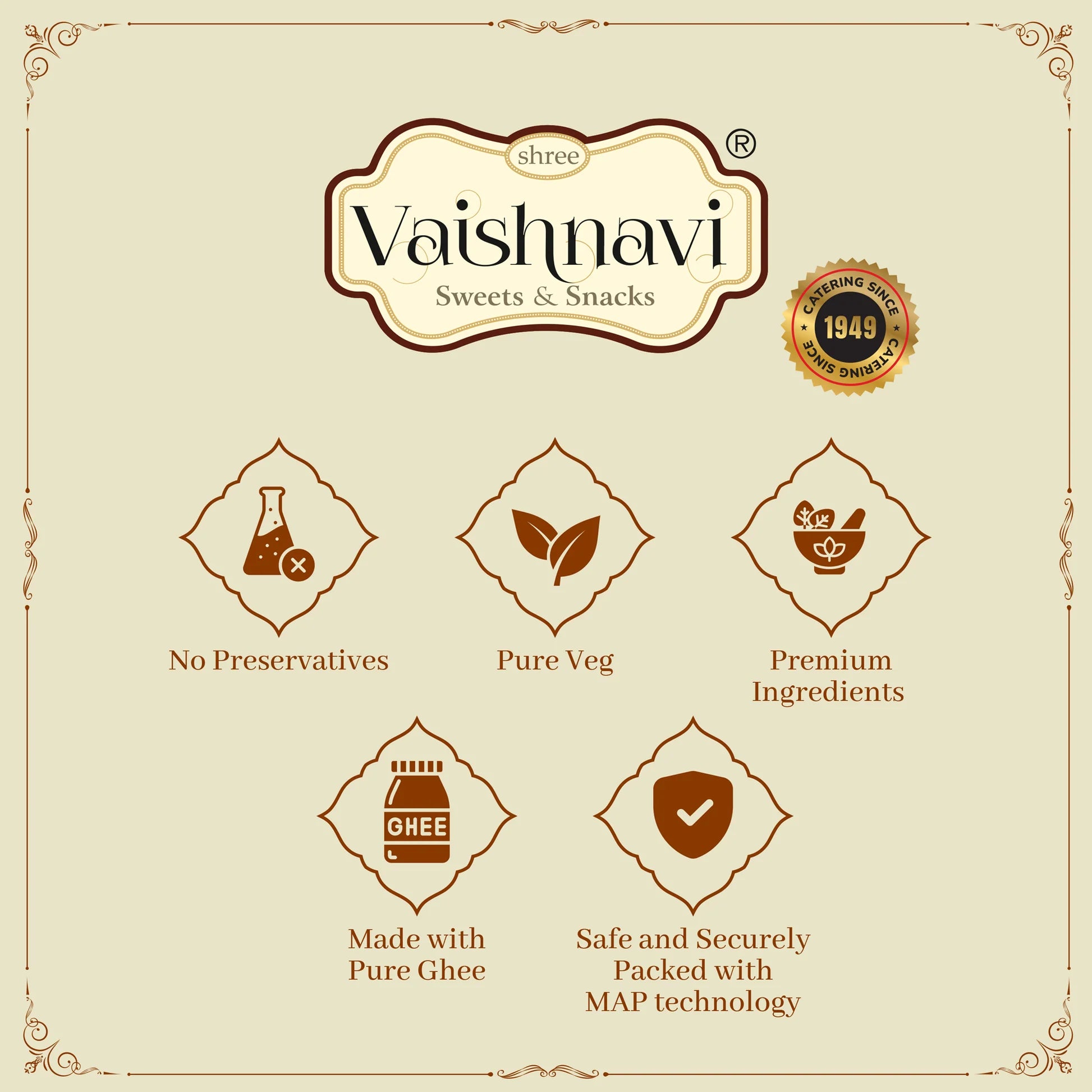 Shree Vaishnavi Sweets' Dry Fruit Laddu