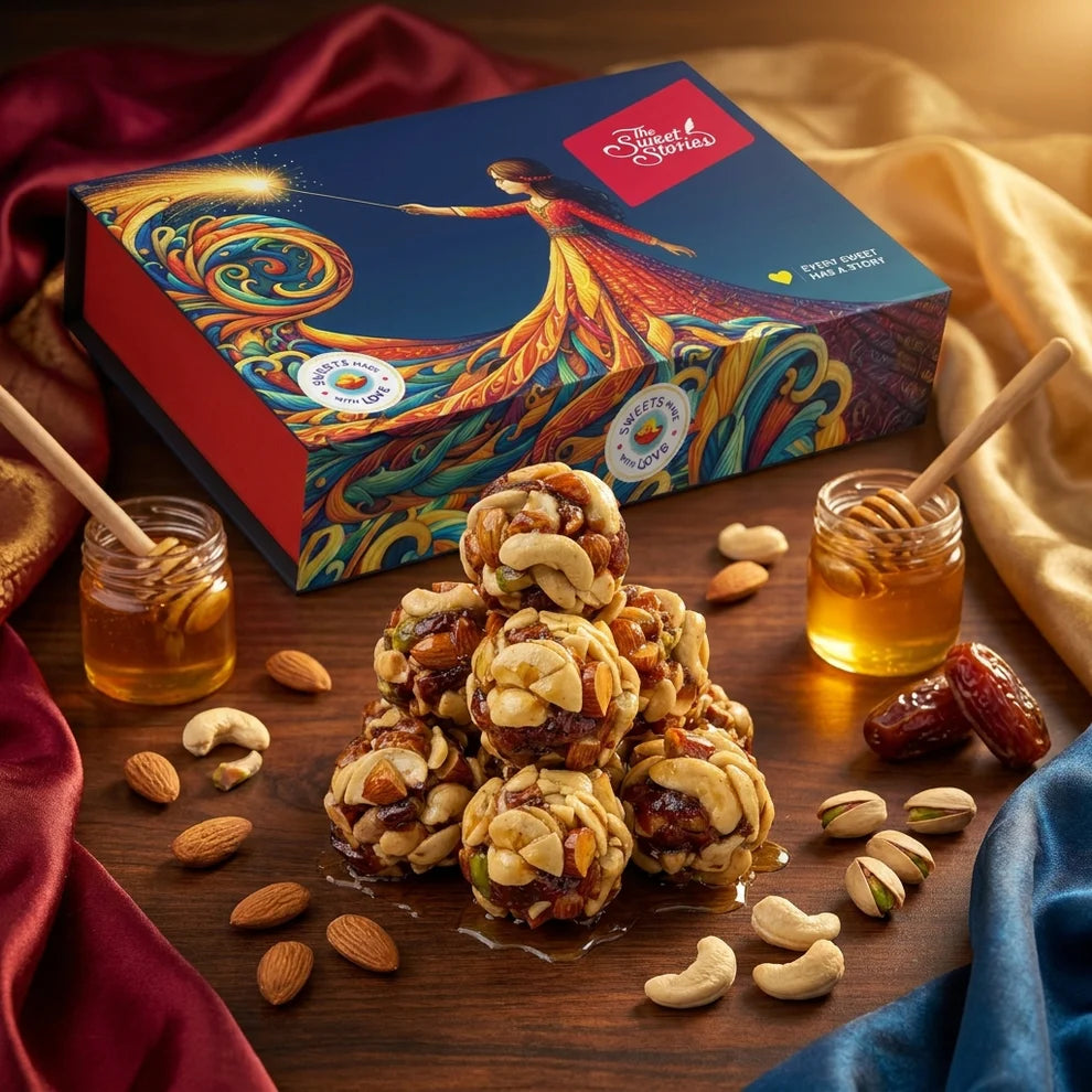 The Sweet Stories Dry Fruit Laddu