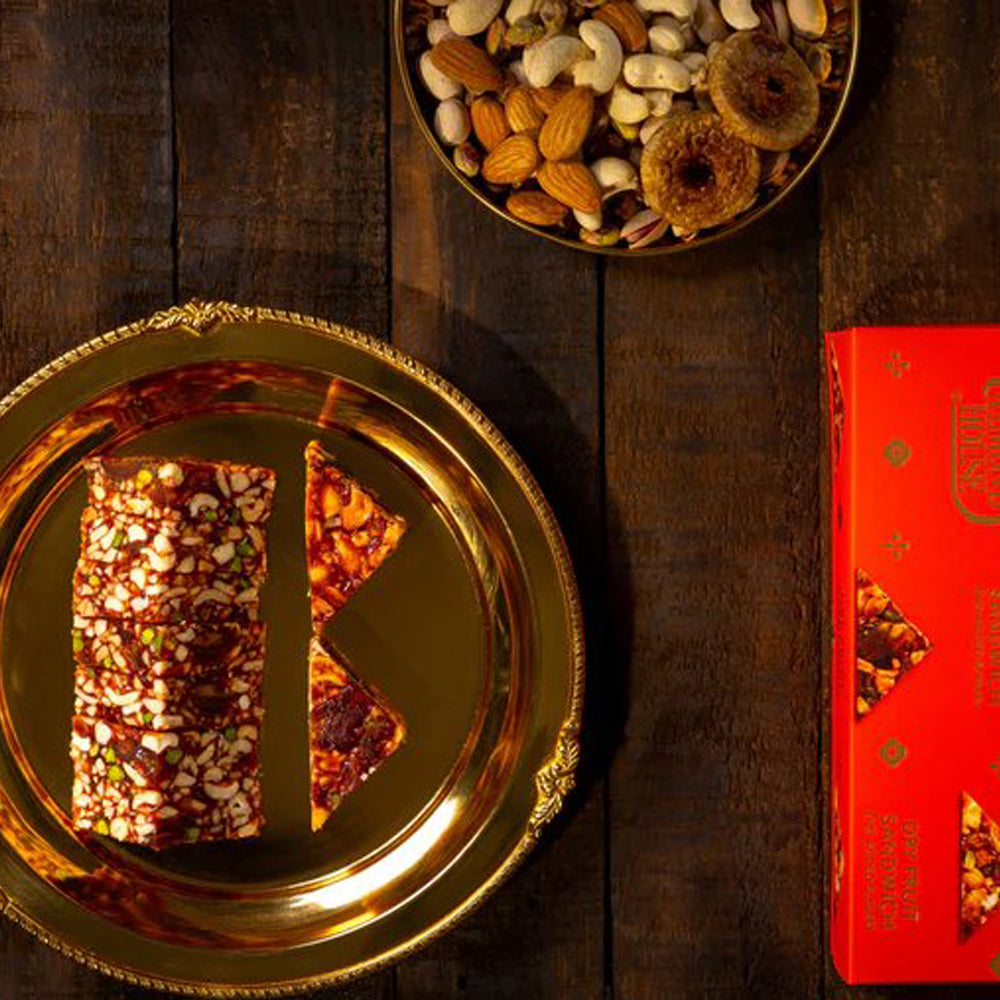 Almond House Dry Fruit Sandwich (Without Sugar)