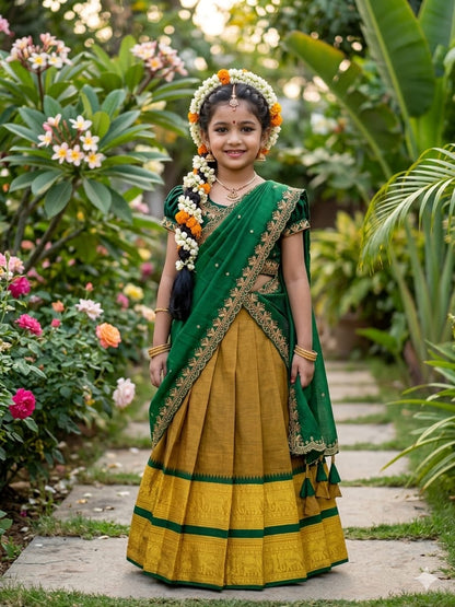 RKT Fashion's Embroidered Lehenga Choli Set