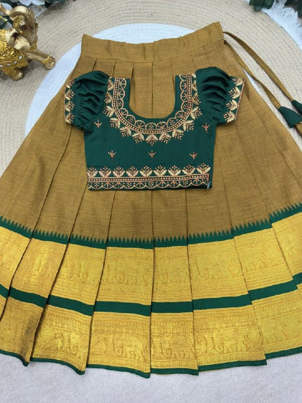 RKT Fashion's Embroidered Lehenga Choli Set