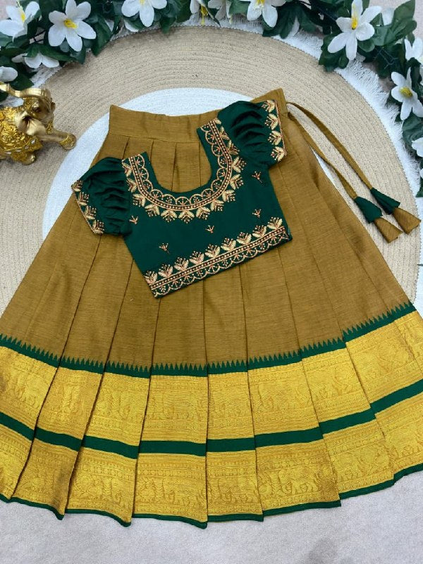 RKT Fashion's Embroidered Lehenga Choli Set