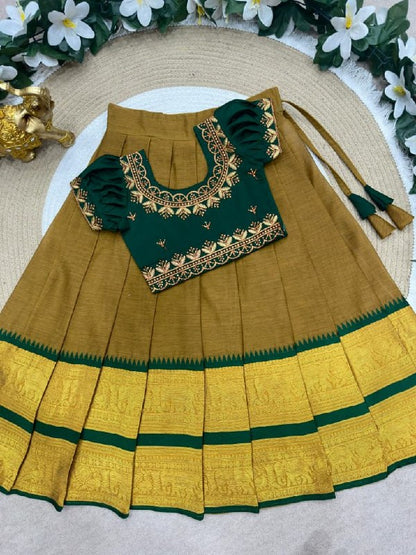 RKT Fashion's Embroidered Lehenga Choli Set