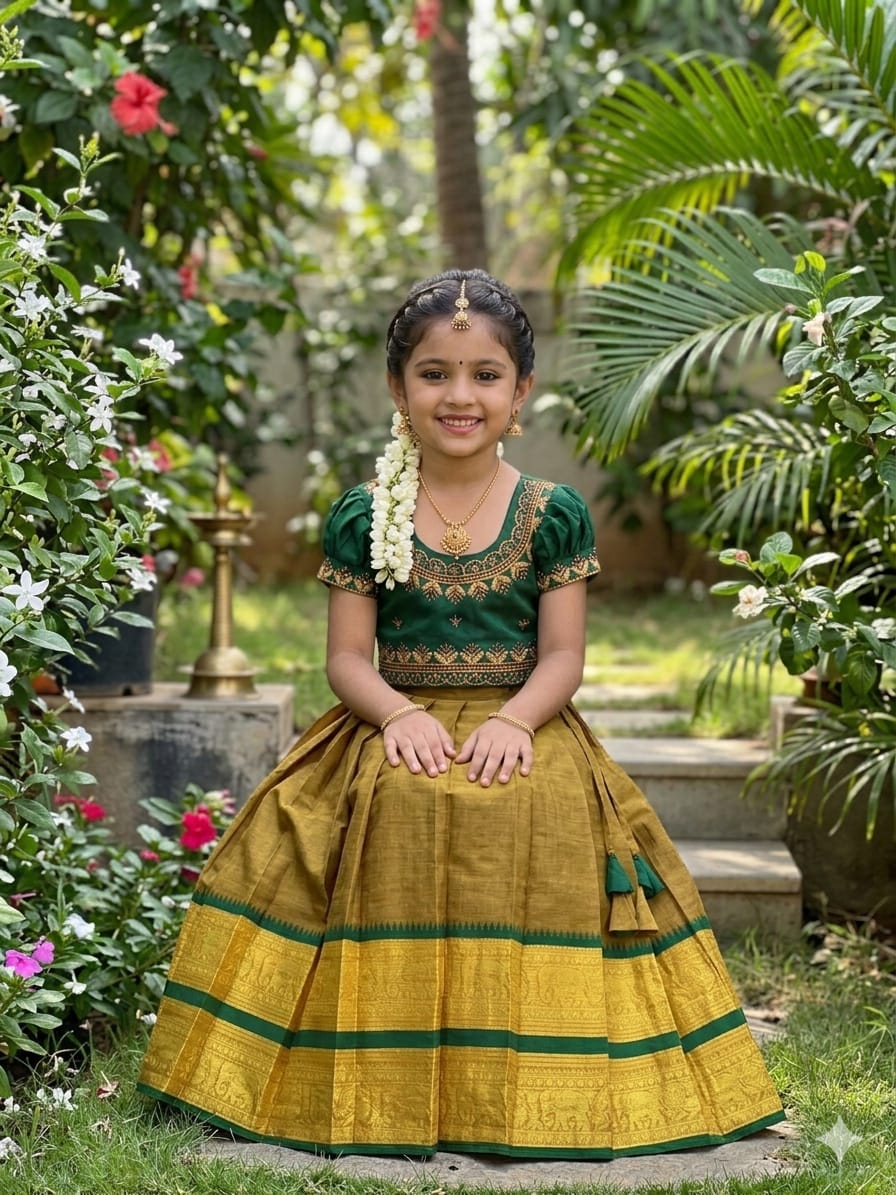 RKT Fashion's Embroidered Lehenga Choli Set