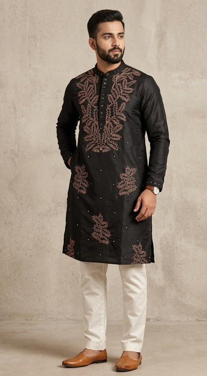 Ananya Exports' Embroidered Kurta in Rolex Fabric