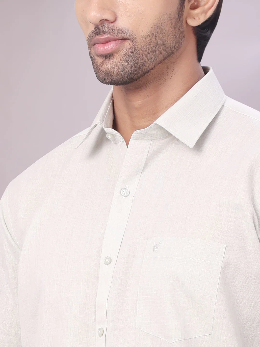 Minister White's Father & Son Tissue Shirt with Jari Dhoti Combo