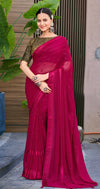 Flamingo Georgette Saree  Collection