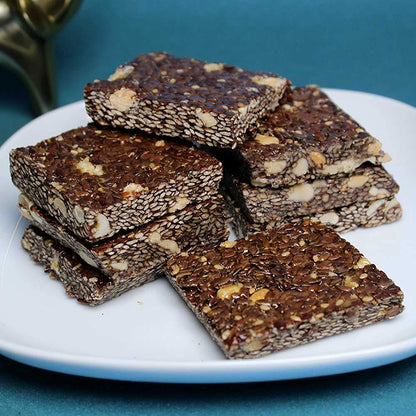 Kamarkat Srini's 
Flaxseed Chikki