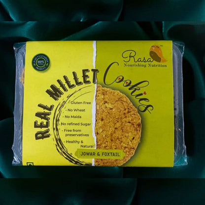 Rasa's Real Millet Cookies - Jowar and Foxtail