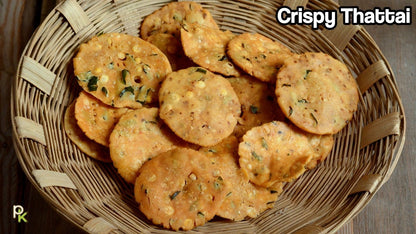 Kamarkat Srini's 
Garlic Thattai