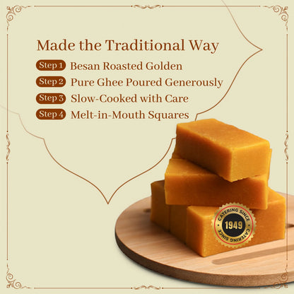 Shree Vaishnavi Sweets' Ghee Mysore Pak