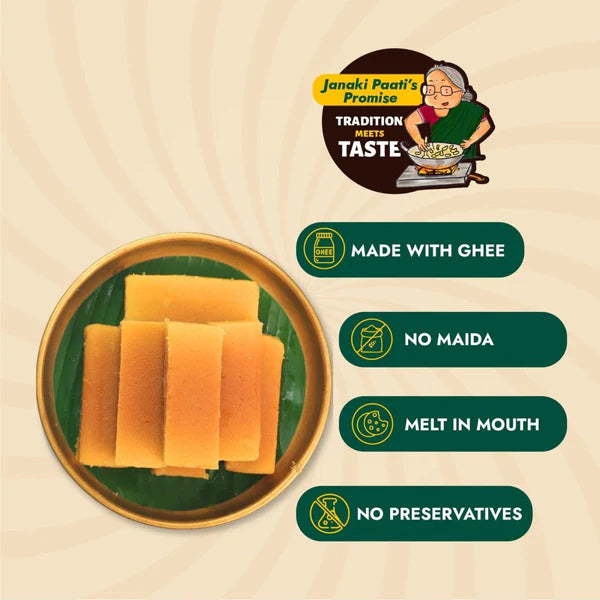 Sweet Karam Coffee Ghee Mysorepak