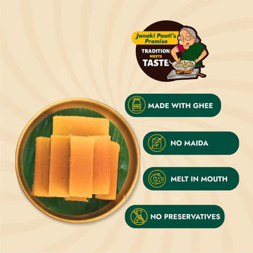 Sweet Karam Coffee Ghee Mysorepak