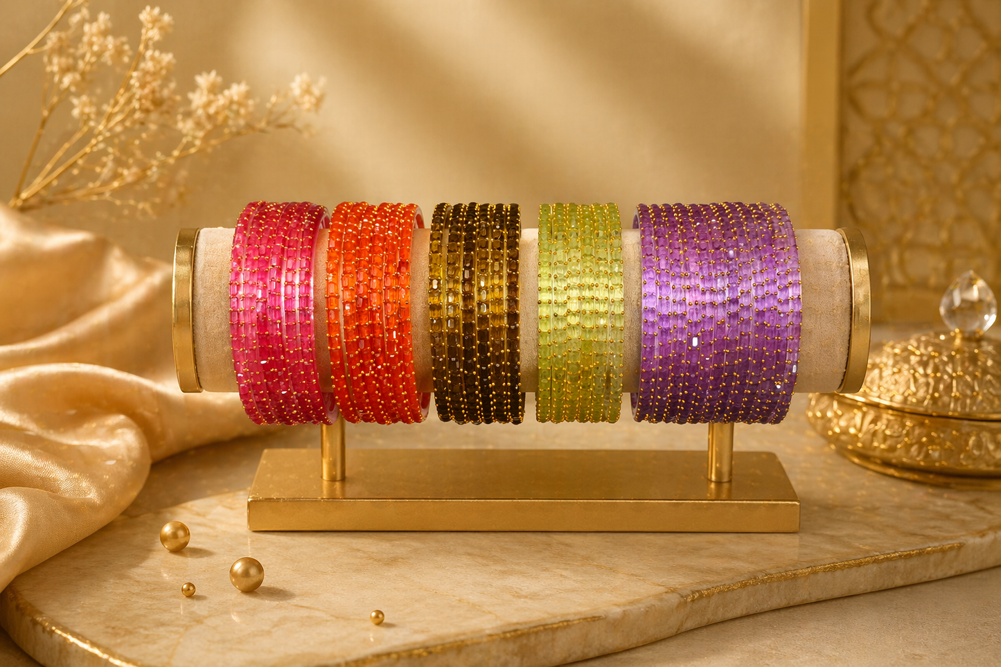 Glass Bangle - Multicolour 3