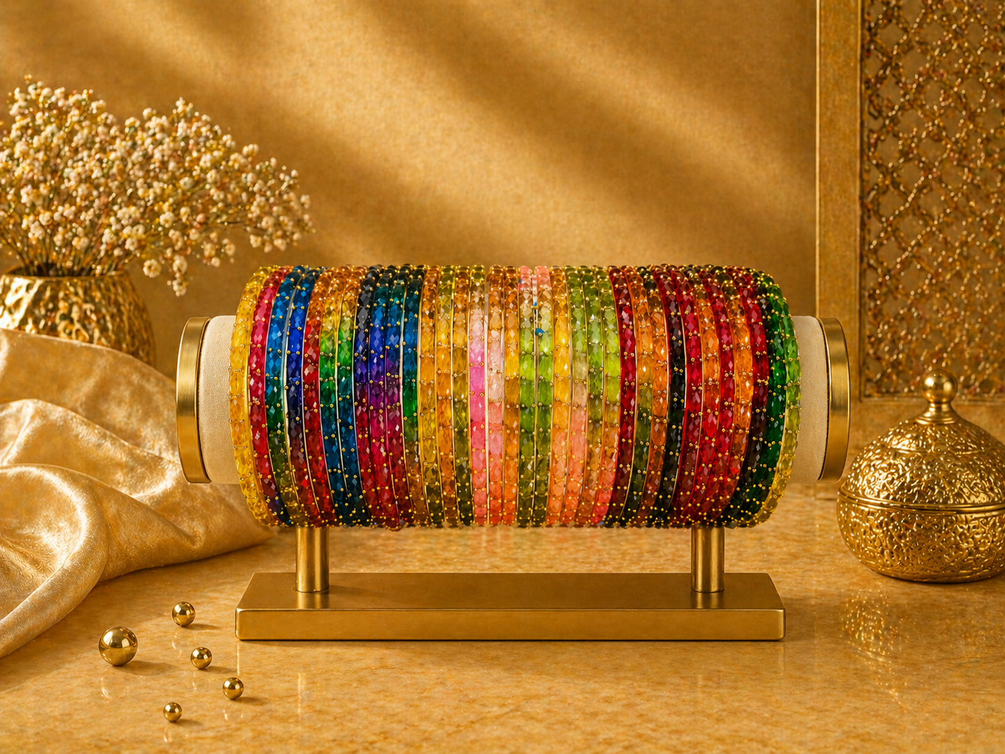 Glass Bangle - Multicolour 5