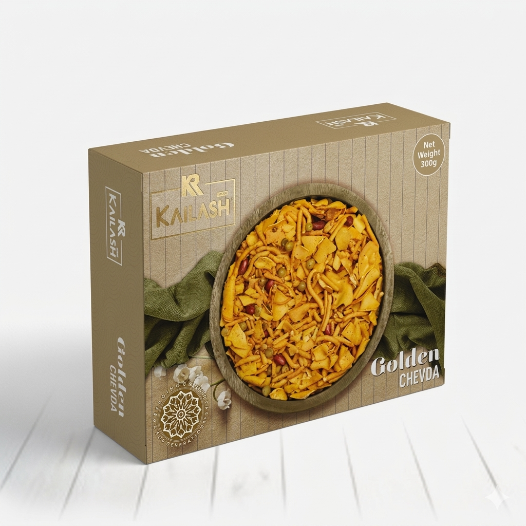 Kailash Sweet's Golden Chevda
