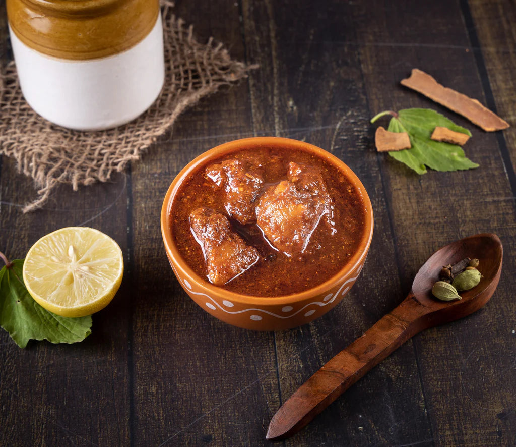 Godavari Vantillu Gongura Boneless Chicken Pickle - Andhra Style
