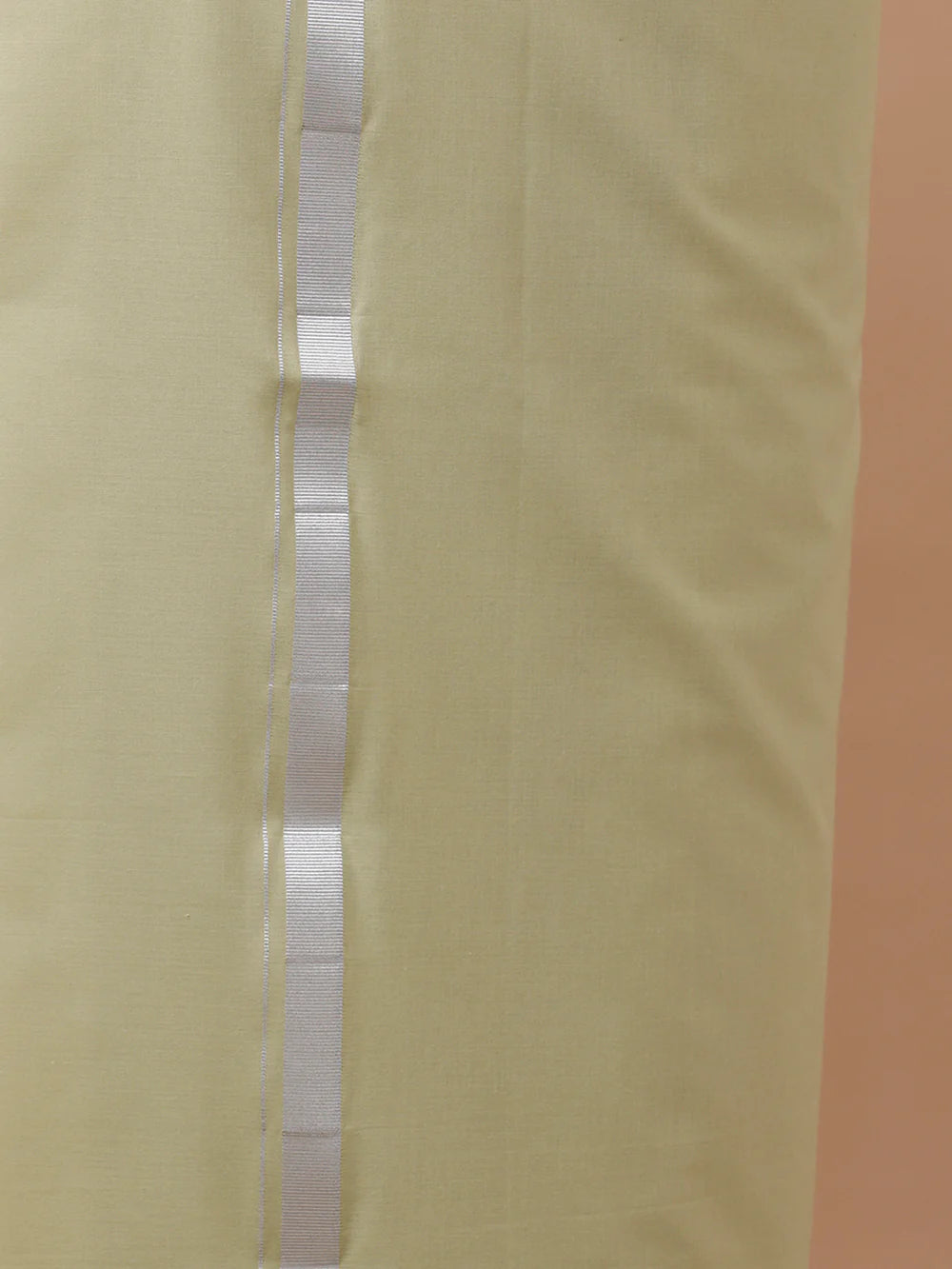 Ramraj's Cotton Rich White Shirt with Single Layer Dhoti Combo