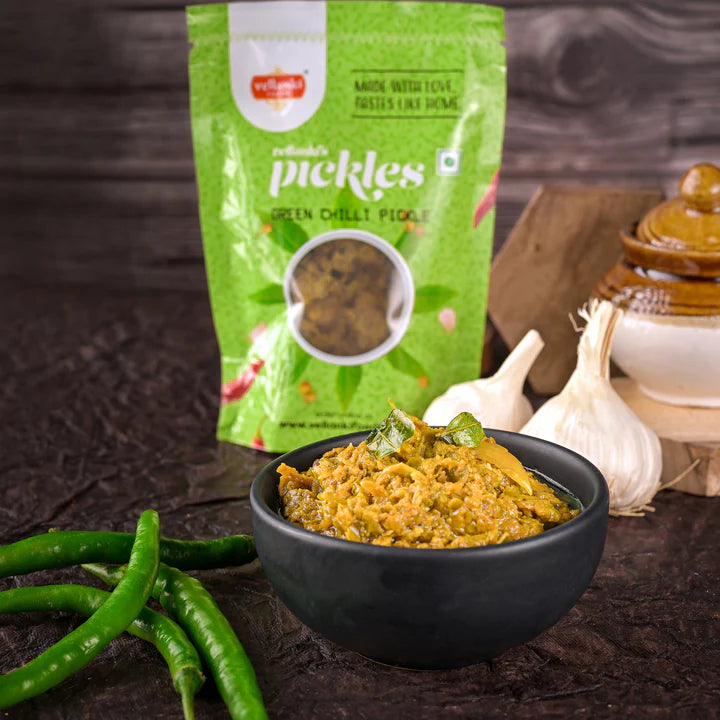 Vellanki Green Chilli Pickle