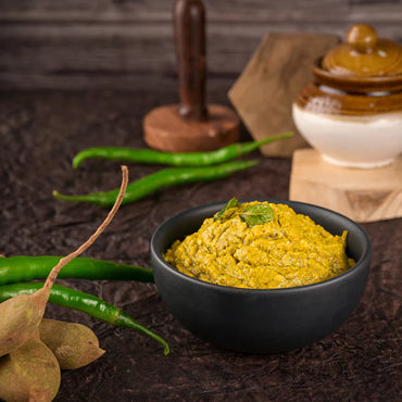 Vellanki Greenchilli Tamarind Pickle