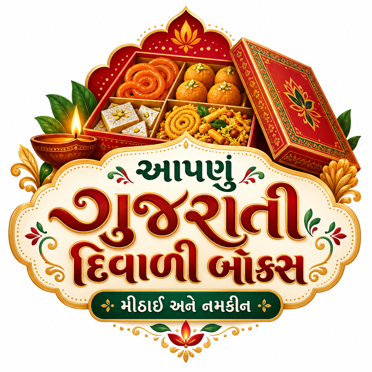 આપણું ગુજરાતી દિવાળી બોક્સ - Aapnu Gujarati Diwali Box - Gujarat