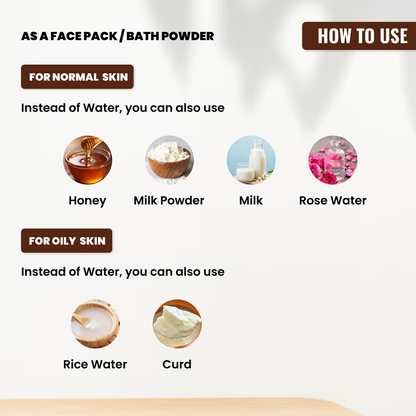 Rashee Cares Herbal Bath Powder For Men