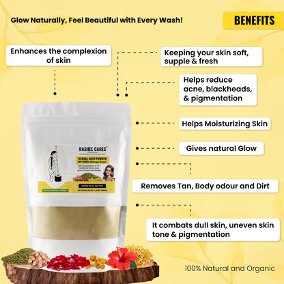Rashee Cares Herbal Bath Powder For Women