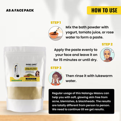 Rashee Cares Herbal Bath Powder For Women