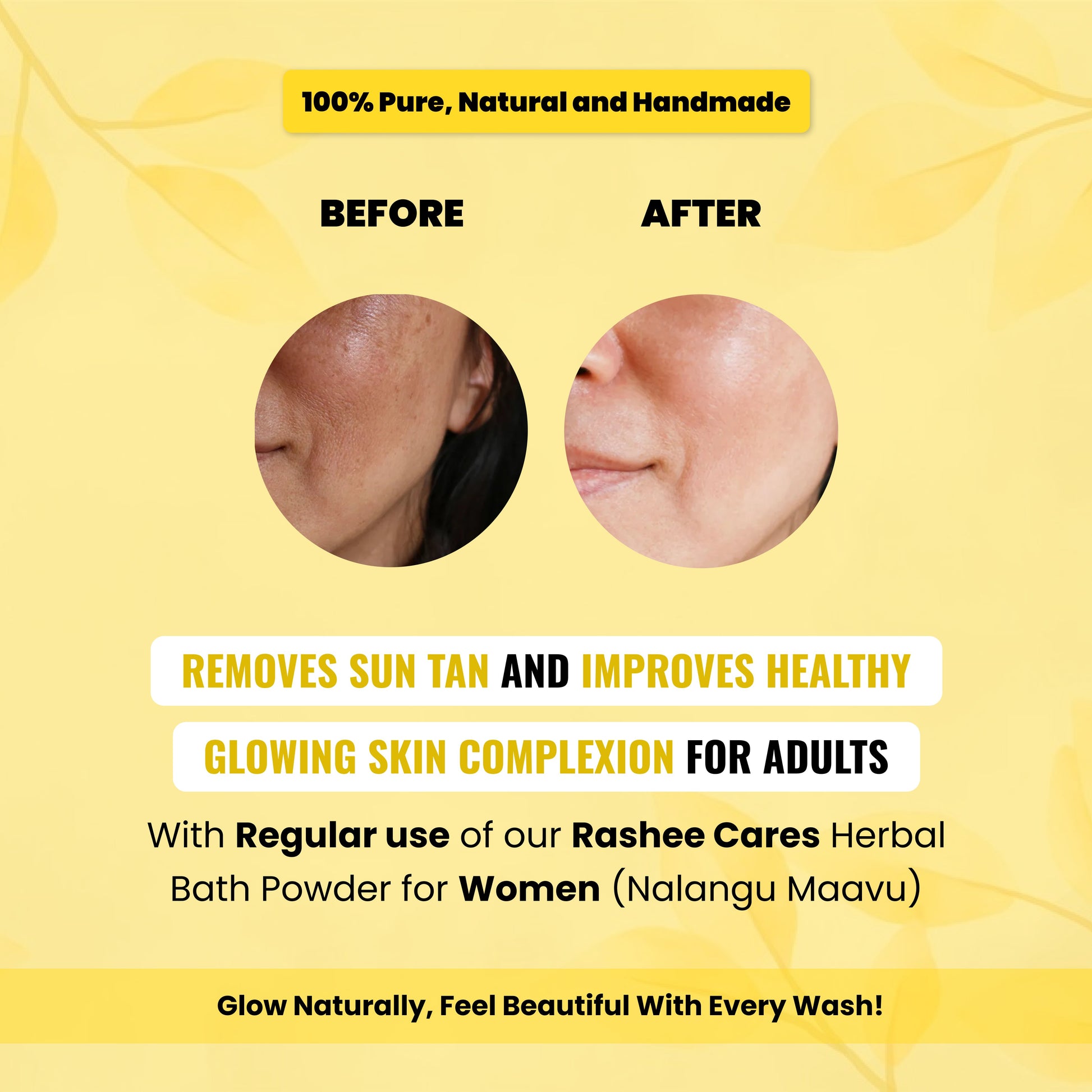 Rashee Cares Herbal Bath Powder For Women