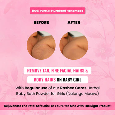 Rashee Cares Herbal Girl Baby Bath Powder