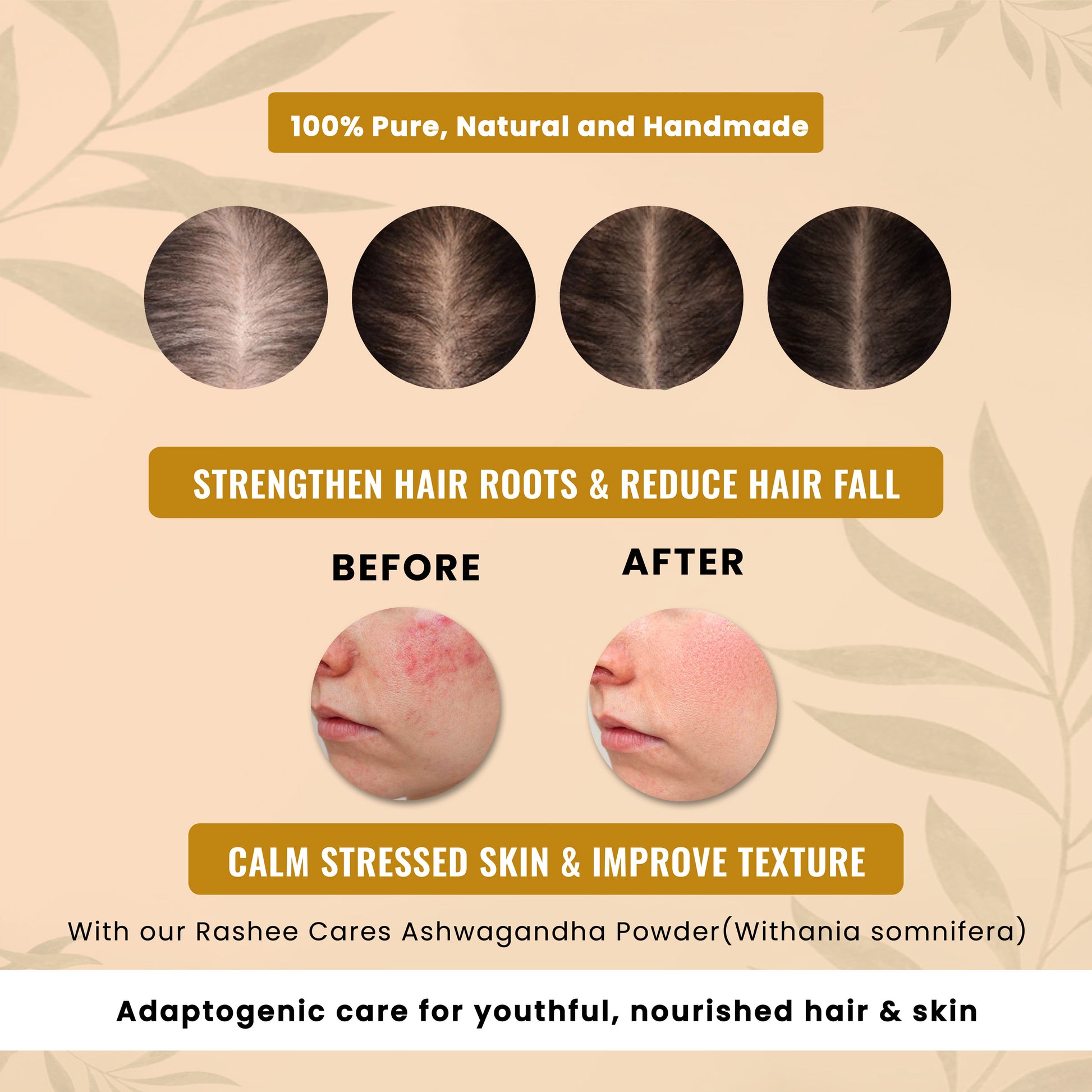 Rashee Cares Herbal Ashwangandha Powder
