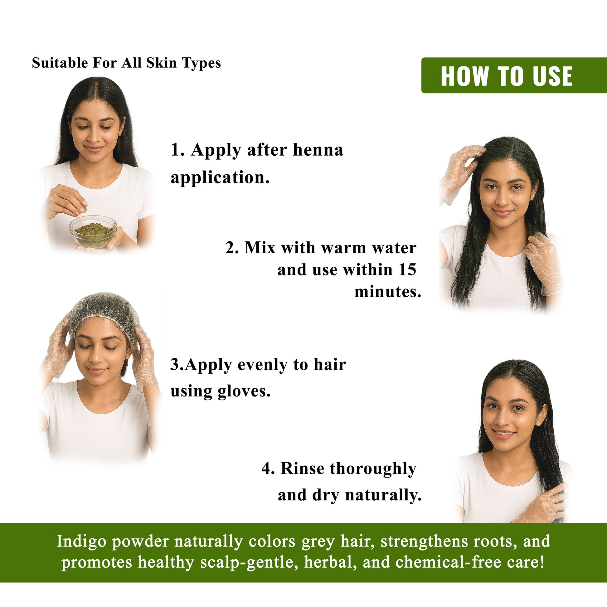 Rashee Cares Herbal Indigo Powder