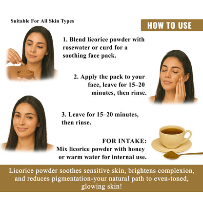 Rashee Cares Herbal Licorice Powder