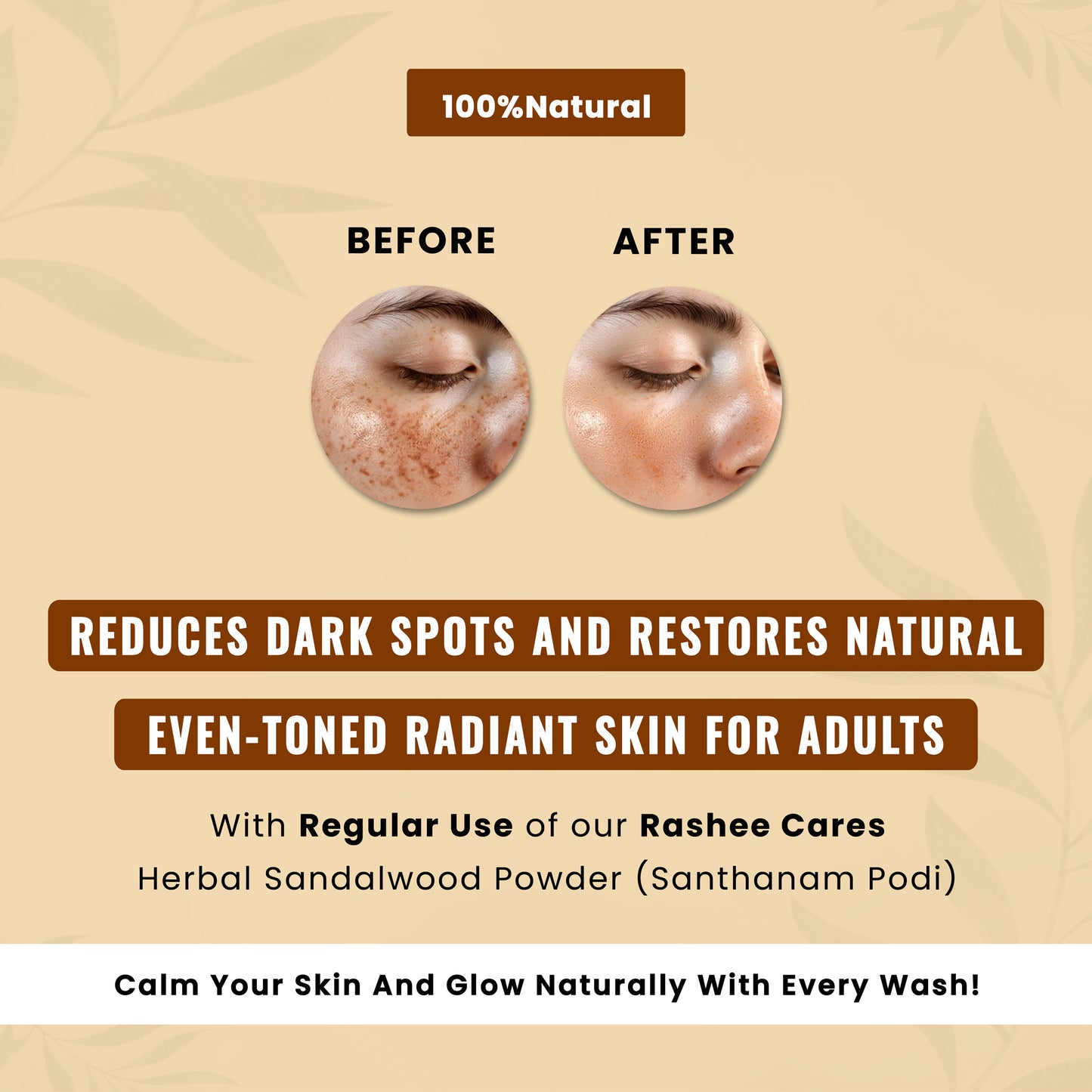 Rashee Cares Herbal Sandalwood Powder