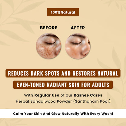 Rashee Cares Herbal Sandalwood Powder