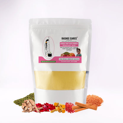 Rashee Cares Herbal Girl Baby Bath Powder