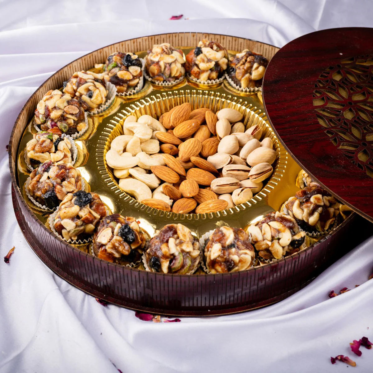 Gudmishri Honey Dry Fruit Laddu