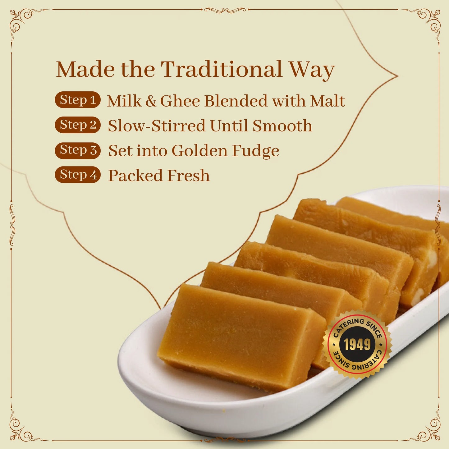 Shree Vaishnavi Sweets' Horlicks Burfi