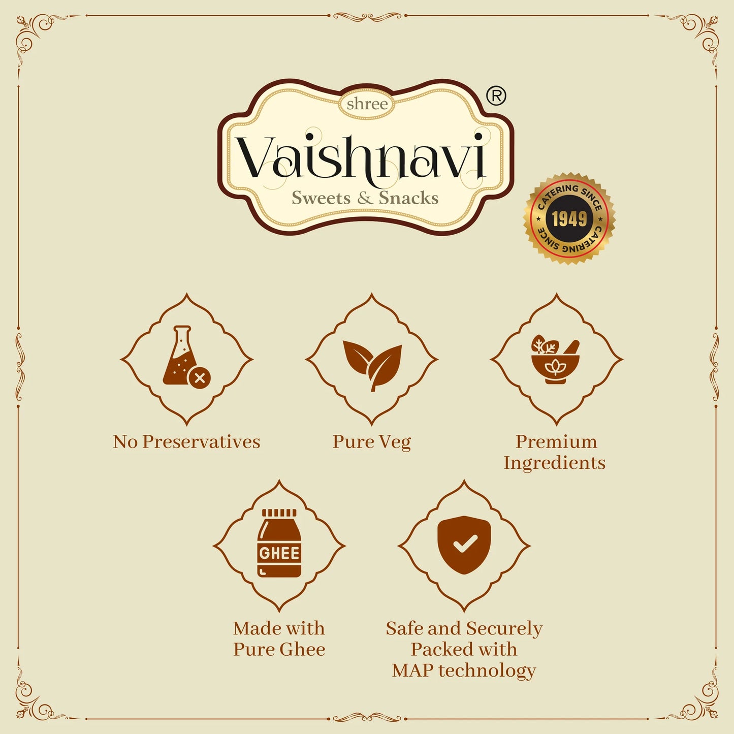 Shree Vaishnavi Sweets' Horlicks Burfi