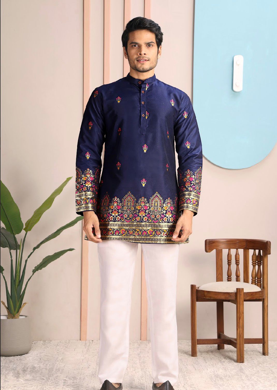 Ananya Exports' Jacquard Kurta