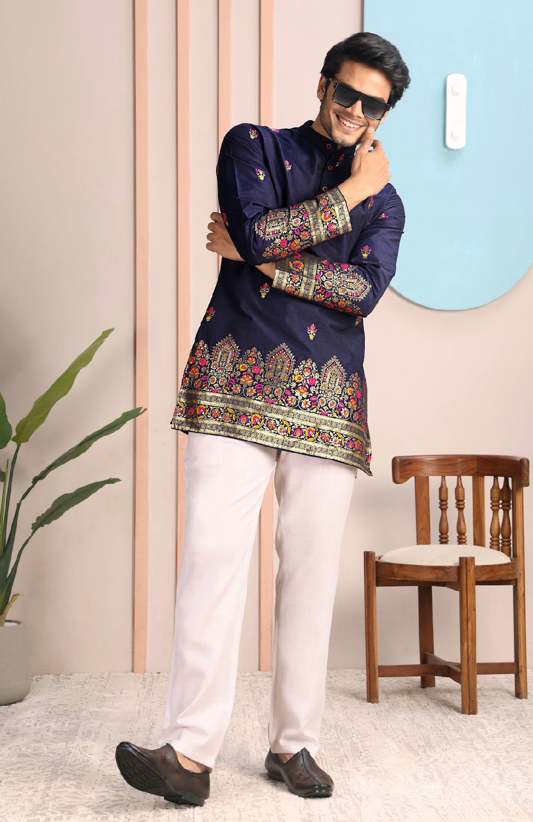 Ananya Exports' Jacquard Kurta