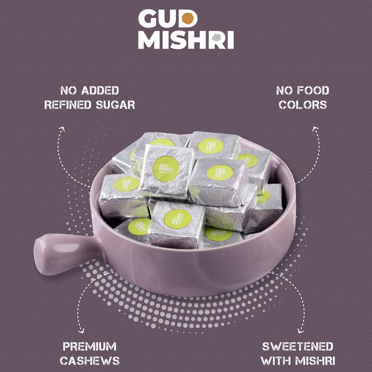 Gudmishri Kaju Bite