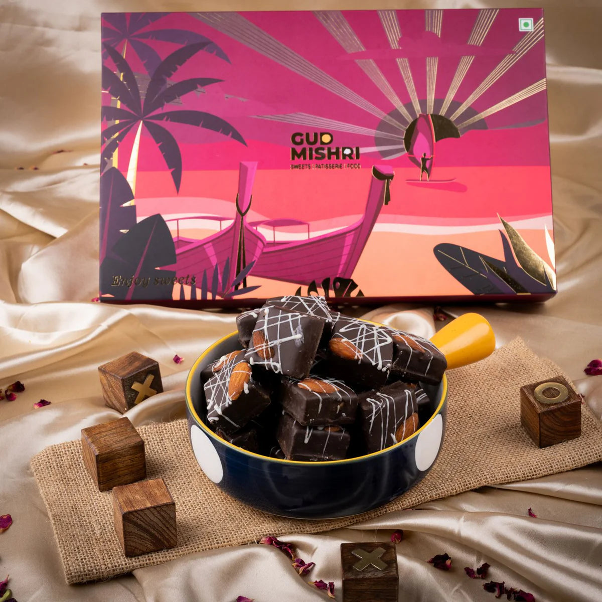 Gudmishri Kaju Choco Pastry Barfi