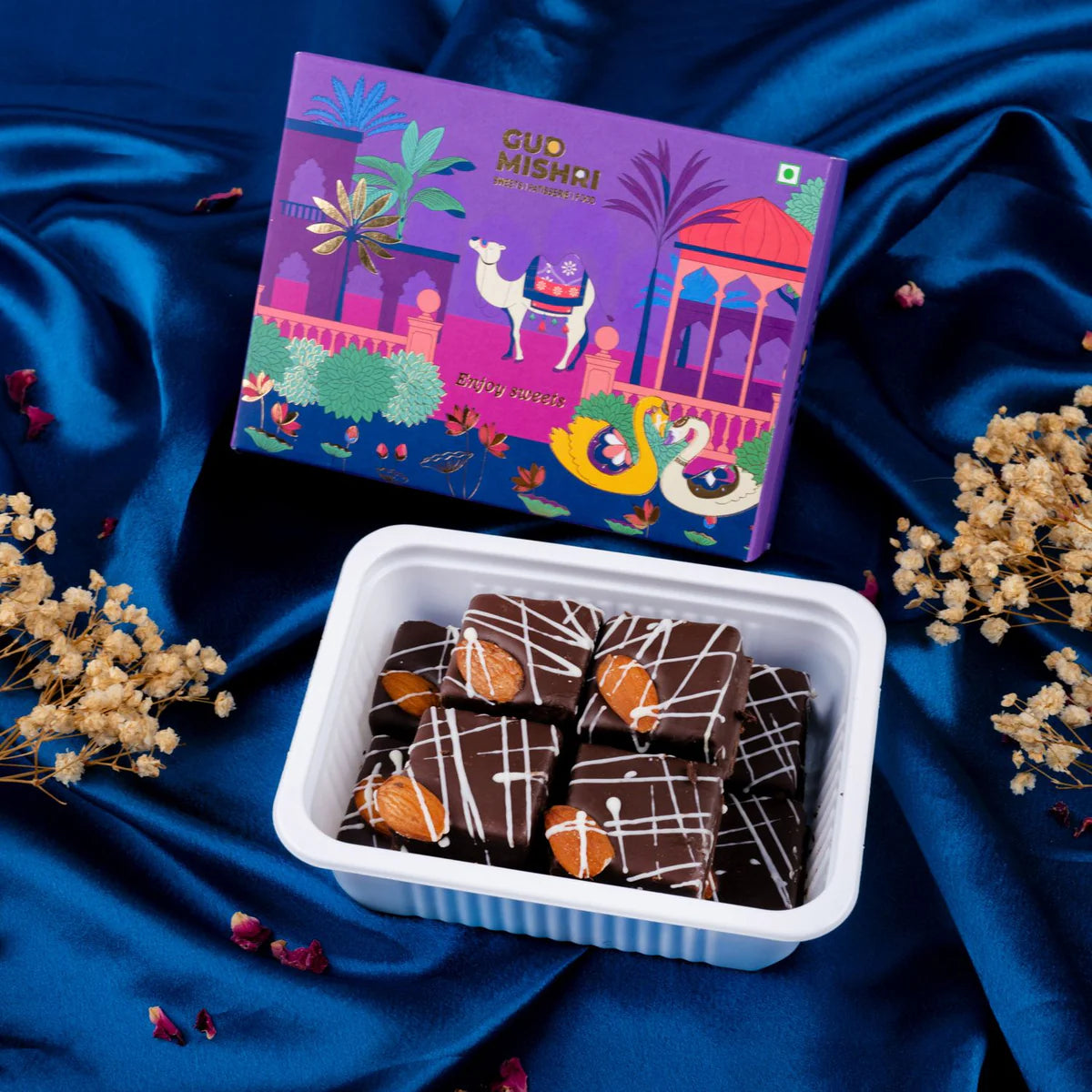 Gudmishri Kaju Choco Pastry Barfi