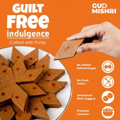 Gudmishri Kaju Katli Gud