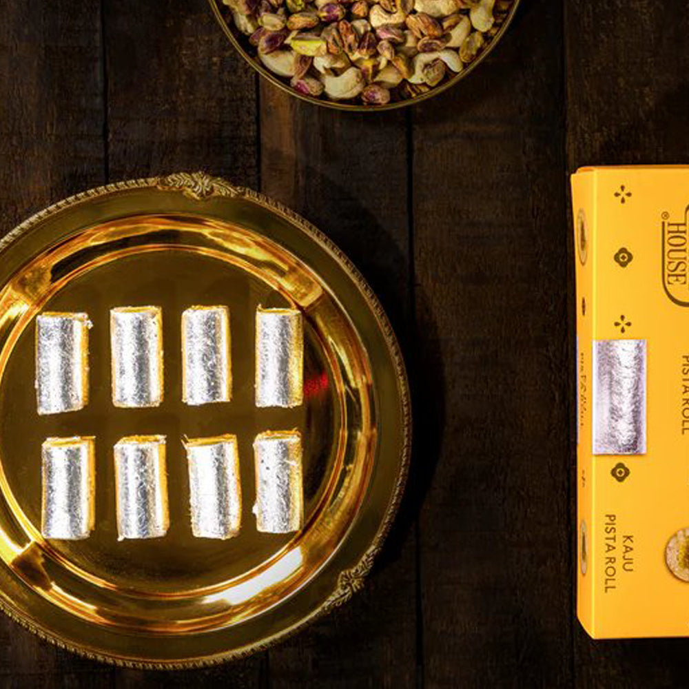 Almond House Kaju Pista Roll (MAP)