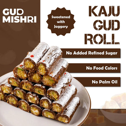 Gudmishri Kaju Roll Gud